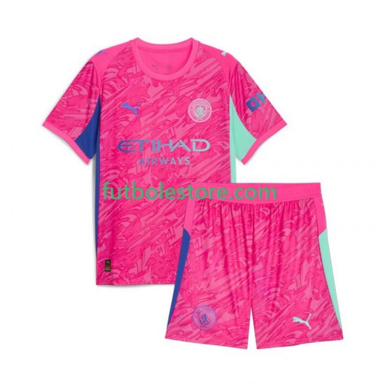 Segunda Equipación del Manchester City Portero 2025-2026 Manga Corta para Niño (Camiseta y pantalón) Segunda Equipación del Manchester City Portero 2025-2026 Manga Corta para Niño (Camiseta y pantalón)