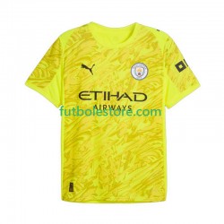 Tercera Equipación del Manchester City Portero 2025-2026 Manga Corta para Hombre