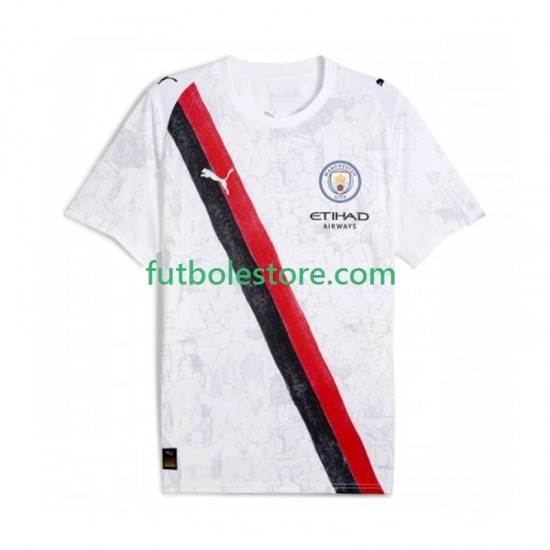 Primera Equipación del Manchester City KIDSUPER 2025-2026 Manga Corta para Hombre Primera Equipación del Manchester City KIDSUPER 2025-2026 Manga Corta para Hombre