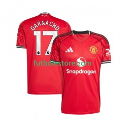 Primera Equipación del Manchester United Alejandro Garnacho 17 2025-2026 Manga Corta para Hombre