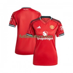 Primera Equipación del Manchester United 2025-2026 Manga Corta para Mujer