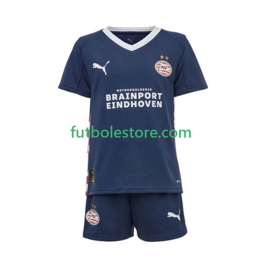 Segunda Equipación del PSV Eindhoven 2025-2026 Manga Corta para Niño (Camiseta y pantalón) Segunda Equipación del PSV Eindhoven 2025-2026 Manga Corta para Niño (Camiseta y pantalón)