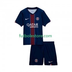 Primera Equipación del Paris Saint-Germain 2025-2026 Manga Corta para Niño (Camiseta y pantalón)