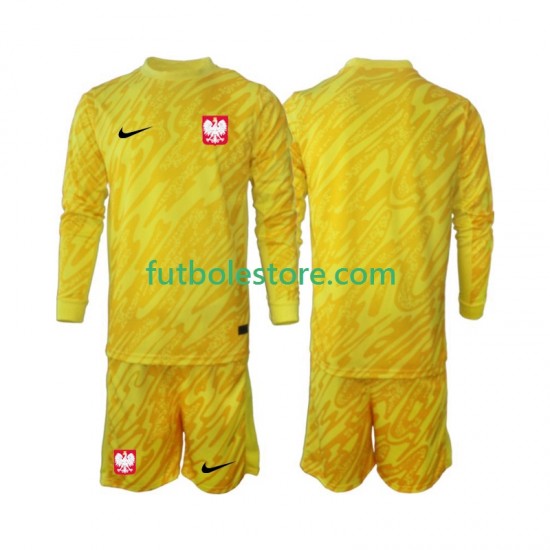 Primera Equipación del Polonia Portero 2024 ML para Niño (Camiseta y pantalón) Primera Equipación del Polonia Portero 2024 ML para Niño (Camiseta y pantalón)