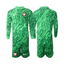 Tercera Equipación del Polonia Portero 2024 ML para Niño (Camiseta y pantalón)