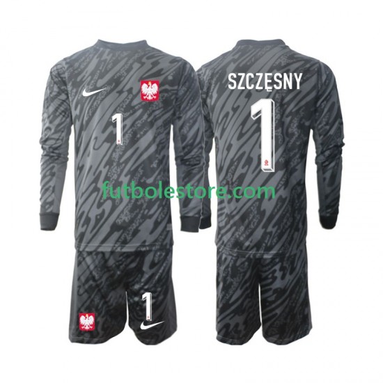 Segunda Equipación del Polonia Portero Szczesny 1 2024 ML para Niño (Camiseta y pantalón) Segunda Equipación del Polonia Portero Szczesny 1 2024 ML para Niño (Camiseta y pantalón)