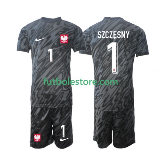 Segunda Equipación del Polonia Portero Szczesny 1 2024 Manga Corta para Niño (Camiseta y pantalón) Segunda Equipación del Polonia Portero Szczesny 1 2024 Manga Corta para Niño (Camiseta y pantalón)