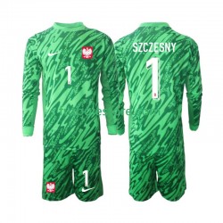 Tercera Equipación del Polonia Portero Szczesny 1 2024 ML para Niño (Camiseta y pantalón)