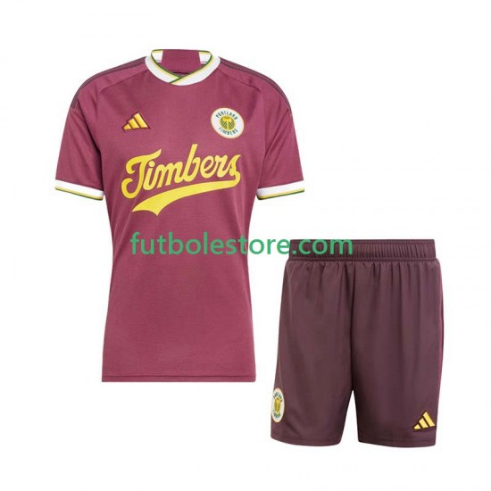 Tercera Equipación del Portland Timbers 2024 Manga Corta para Niño (Camiseta y pantalón)