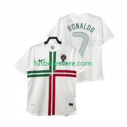 Segunda Equipación del Portugal Cristiano Ronaldo 7 Retro 2012 Manga Corta para Hombre