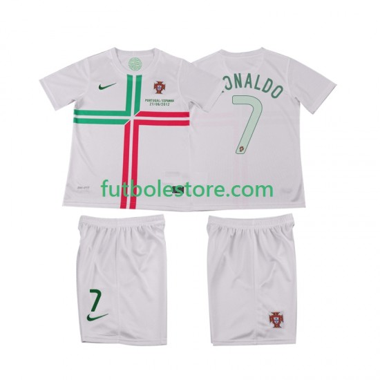 Segunda Equipación del Portugal Cristiano Ronaldo 7 Retro 2012 Manga Corta para Niño (Camiseta y pantalón) Segunda Equipación del Portugal Cristiano Ronaldo 7 Retro 2012 Manga Corta para Niño (Camiseta y pantalón)