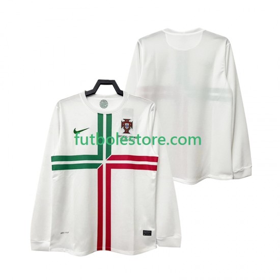 Segunda Equipación del Portugal Retro 2012 ML para Hombre Segunda Equipación del Portugal Retro 2012 ML para Hombre