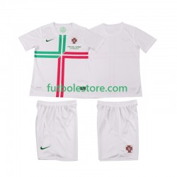 Segunda Equipación del Portugal Retro 2012 Manga Corta para Niño (Camiseta y pantalón)
