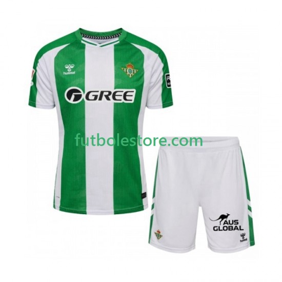 Primera Equipación del Real Betis 2025-2026 Manga Corta para Niño (Camiseta y pantalón) Primera Equipación del Real Betis 2025-2026 Manga Corta para Niño (Camiseta y pantalón)