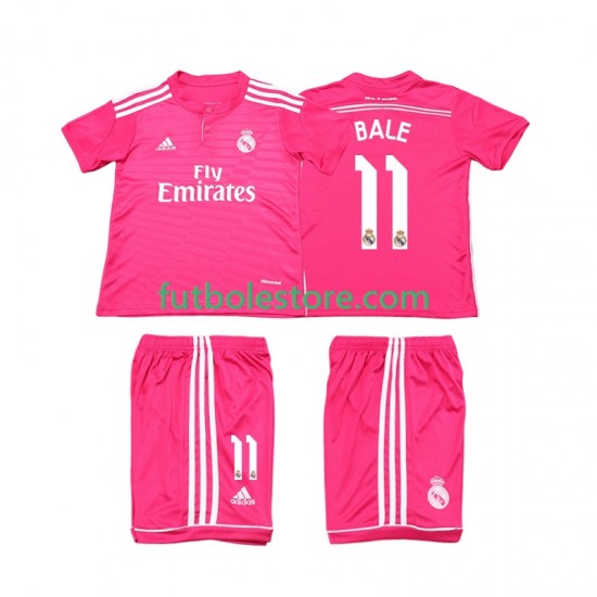 Segunda Equipación del Real Madrid Bale 11 Retro 2014 2015 Manga Corta para Niño (Camiseta y pantalón) Segunda Equipación del Real Madrid Bale 11 Retro 2014 2015 Manga Corta para Niño (Camiseta y pantalón)