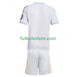 Primera Equipación del Real Madrid 2025-2026 Manga Corta para Niño (Camiseta y pantalón)
