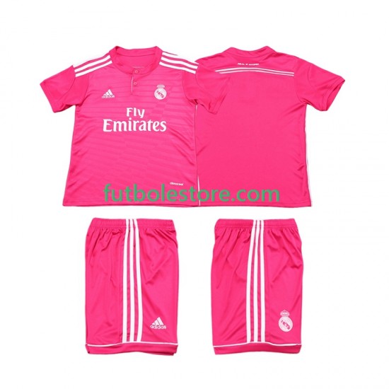 Segunda Equipación del Real Madrid Retro 2014 2015 Manga Corta para Niño (Camiseta y pantalón) Segunda Equipación del Real Madrid Retro 2014 2015 Manga Corta para Niño (Camiseta y pantalón)