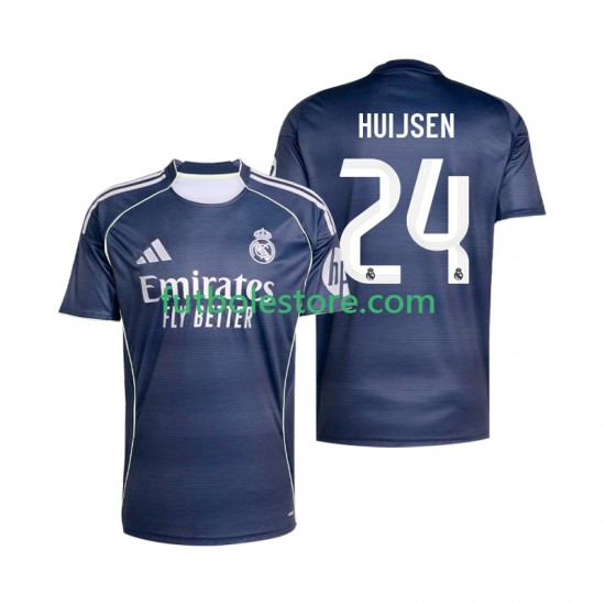 Segunda Equipación del Real Madrid Huijsen 24 2025-2026 Manga Corta para Hombre Segunda Equipación del Real Madrid Huijsen 24 2025-2026 Manga Corta para Hombre