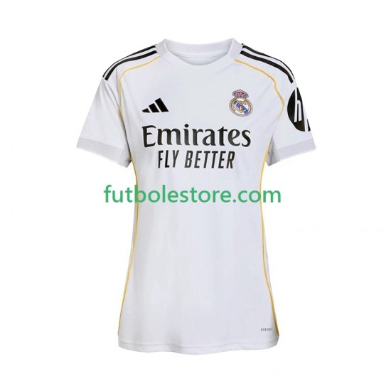 Primera Equipación del Real Madrid 2025-2026 Manga Corta para Mujer Primera Equipación del Real Madrid 2025-2026 Manga Corta para Mujer