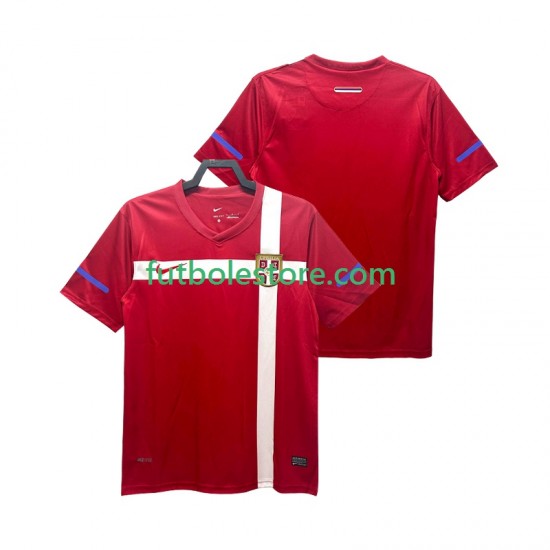 Primera Equipación del Serbia Retro 2010 Manga Corta para Hombre
