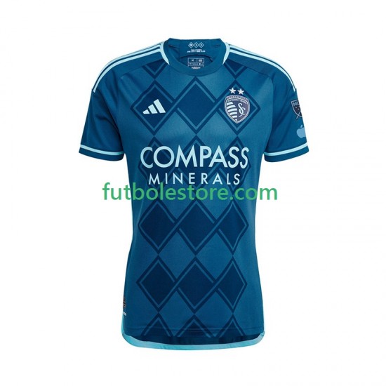 Segunda Equipación del Sporting Kansas City 2025-2026 Manga Corta para Hombre Segunda Equipación del Sporting Kansas City 2025-2026 Manga Corta para Hombre