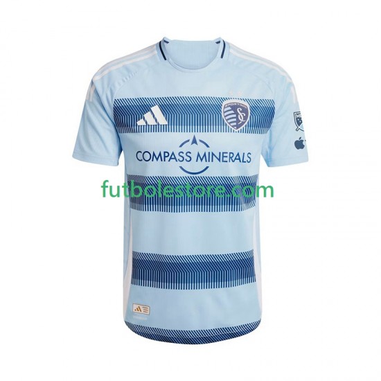 Primera Equipación del Sporting Kansas City 2025-2026 Manga Corta para Hombre Primera Equipación del Sporting Kansas City 2025-2026 Manga Corta para Hombre