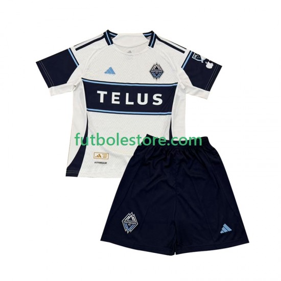 Segunda Equipación del Vancouver Whitecaps 2025 Manga Corta para Niño (Camiseta y pantalón) Segunda Equipación del Vancouver Whitecaps 2025 Manga Corta para Niño (Camiseta y pantalón)