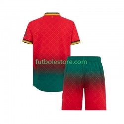 Cuarta Equipación del AC Milan Portero 2024-2025 Manga Corta para Niño (Camiseta y pantalón)