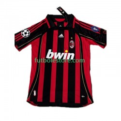 Primera Equipación del AC Milan KAKA 8 Retro 2006-2007 Manga Corta para Hombre