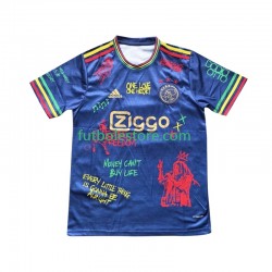 Primera Equipación del AFC Ajax Bob Marley Special 2025 Azul Manga Corta para Hombre Primera Equipación del AFC Ajax Bob Marley Special 2025 Azul Manga Corta para Hombre