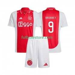 Primera Equipación del AFC Ajax Brian Brobbey 9 2024-2025 Manga Corta para Niño (Camiseta y pantalón) Primera Equipación del AFC Ajax Brian Brobbey 9 2024-2025 Manga Corta para Niño (Camiseta y pantalón)