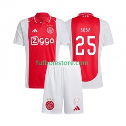 Primera Equipación del AFC Ajax Wout Weghorst 25 2024-2025 Manga Corta para Niño (Camiseta y pantalón) Primera Equipación del AFC Ajax Wout Weghorst 25 2024-2025 Manga Corta para Niño (Camiseta y pantalón)