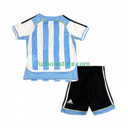 Primera Equipación del Argentina Retro 2006 Manga Corta para Niño (Camiseta y pantalón)
