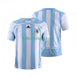 Primera Equipación del Argentina Retro 2006 Manga Corta para Hombre