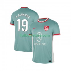 Segunda Equipación del Atlético Madrid Julian Alvarez 19 2024-2025 Manga Corta para Hombre