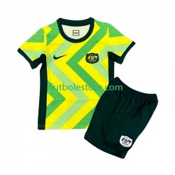 Primera Equipación del Australia 2025 Manga Corta para Niño (Camiseta y pantalón)