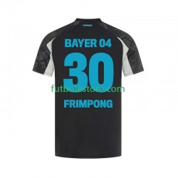 Tercera Equipación del Bayer 04 Leverkusen Frimpong 30 2024-2025 Manga Corta para Hombre