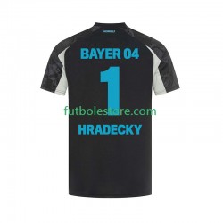 Tercera Equipación del Bayer 04 Leverkusen HRADECKY 1 2024-2025 Manga Corta para Hombre