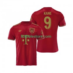 Primera Equipación del Bayern de Múnich Harry Kane 9 125th Anniversary 2024-2025 Rojo Manga Corta para Hombre