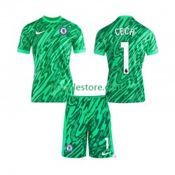Tercera Equipación del Chelsea Portero CECH 1 2024-2025 Manga Corta para Niño (Camiseta y pantalón)