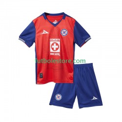 Tercera Equipación del Cruz Azul 2024-2025 Manga Corta para Niño (Camiseta y pantalón)
