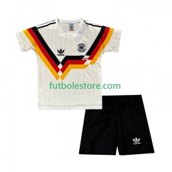 Primera Equipación del Alemania Retro 1990 Manga Corta para Niño (Camiseta y pantalón)