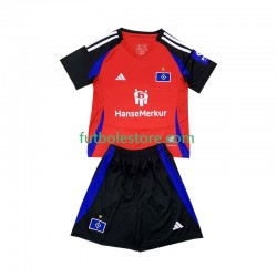 Tercera Equipación del Hamburger SV 2024-2025 Manga Corta para Niño (Camiseta y pantalón)