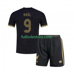 Primera Equipación del México Raul Jimenez 9 Gold Cup 2025 Manga Corta para Niño (Camiseta y pantalón)