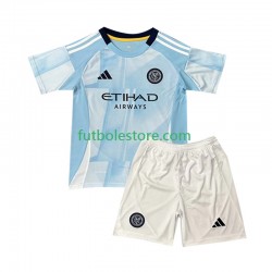 Primera Equipación del New York City FC 2025 Manga Corta para Niño (Camiseta y pantalón) Primera Equipación del New York City FC 2025 Manga Corta para Niño (Camiseta y pantalón)