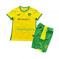 Primera Equipación del Norwich City 2024-2025 Manga Corta para Niño (Camiseta y pantalón)