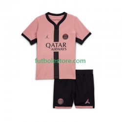 Tercera Equipación del Paris Saint-Germain 2024-2025 Manga Corta para Niño (Camiseta y pantalón)