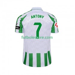 Primera Equipación del Real Betis ANTONY 7 2024-2025 Manga Corta para Hombre