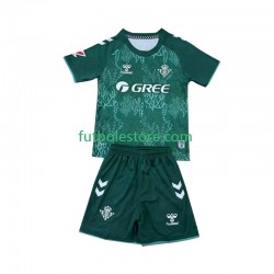 Primera Equipación del Real Betis Sustainability 2024-2025 Manga Corta para Niño (Camiseta y pantalón)