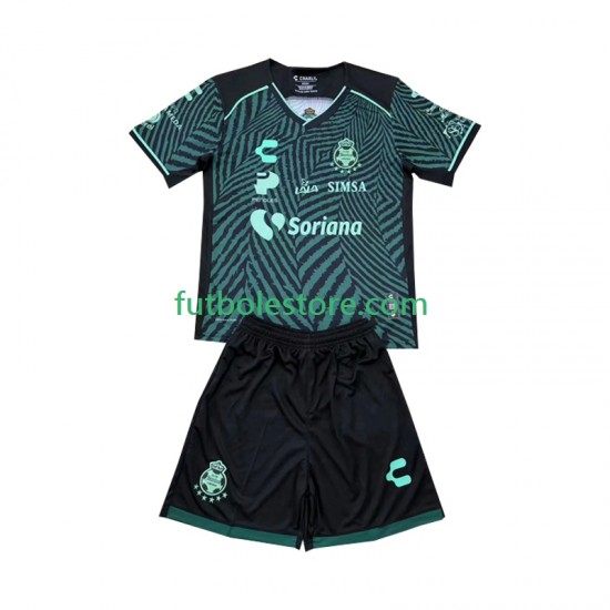 Segunda Equipación del Santos Laguna 2024-2025 Manga Corta para Niño (Camiseta y pantalón) Segunda Equipación del Santos Laguna 2024-2025 Manga Corta para Niño (Camiseta y pantalón)